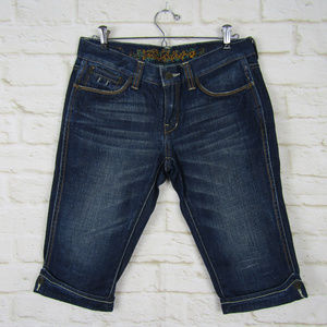 Ted Baker Denim Bermuda Shorts Size 2 Jean Shorts
